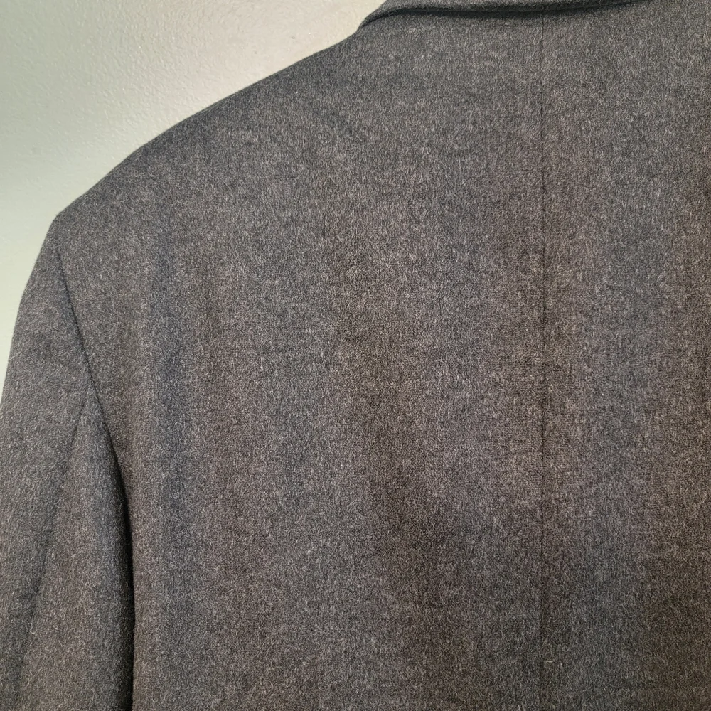 Jos A Bank 100% Cashmere Charcoal Gray Men's Blazer Size 41R 2B Sportcoat Career